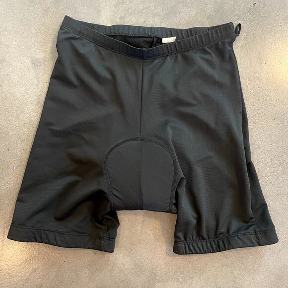 Canari Men Padded Cycling Black Nylon Athletic bike shorts size Medium cushion - Picture 1 of 5